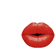 Gif animé bouche souffle